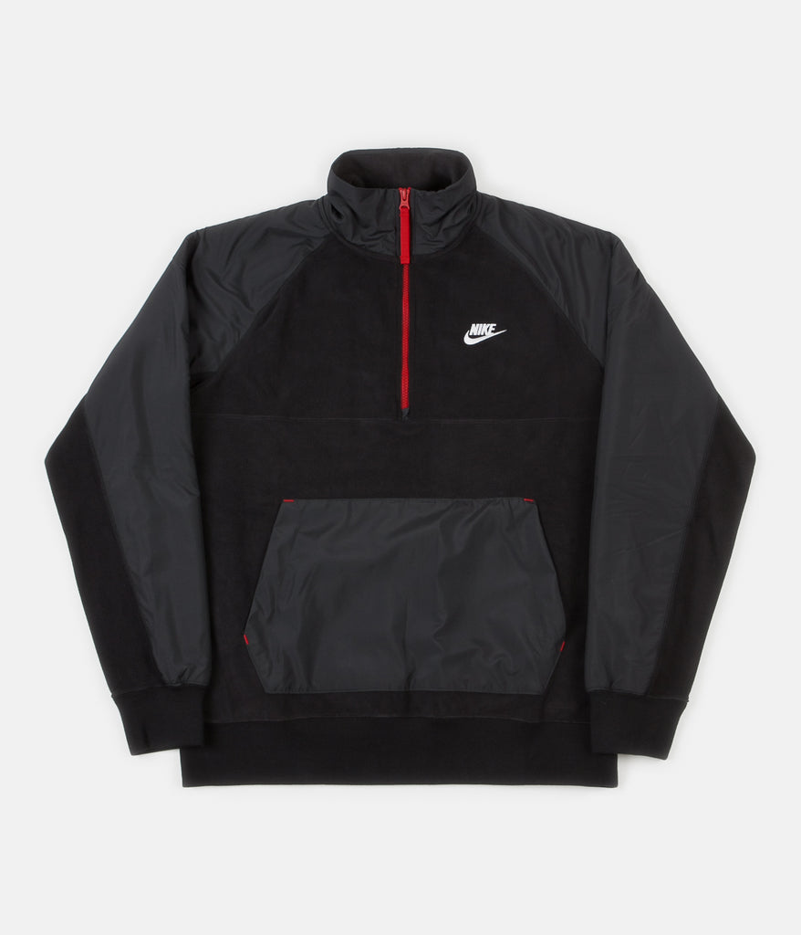 white nike half zip