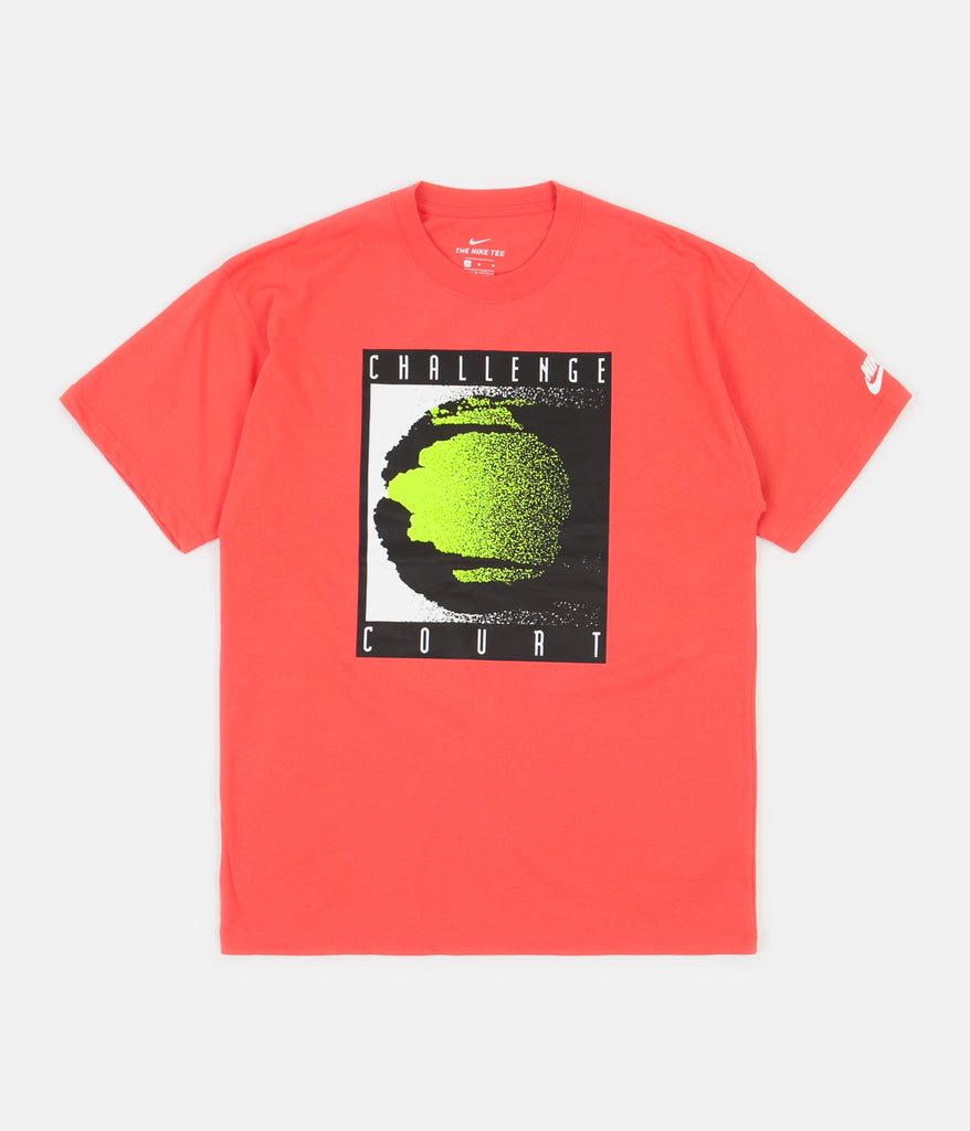 Nike Reissue Court Logo T Shirt Ember Glow Always In Colour