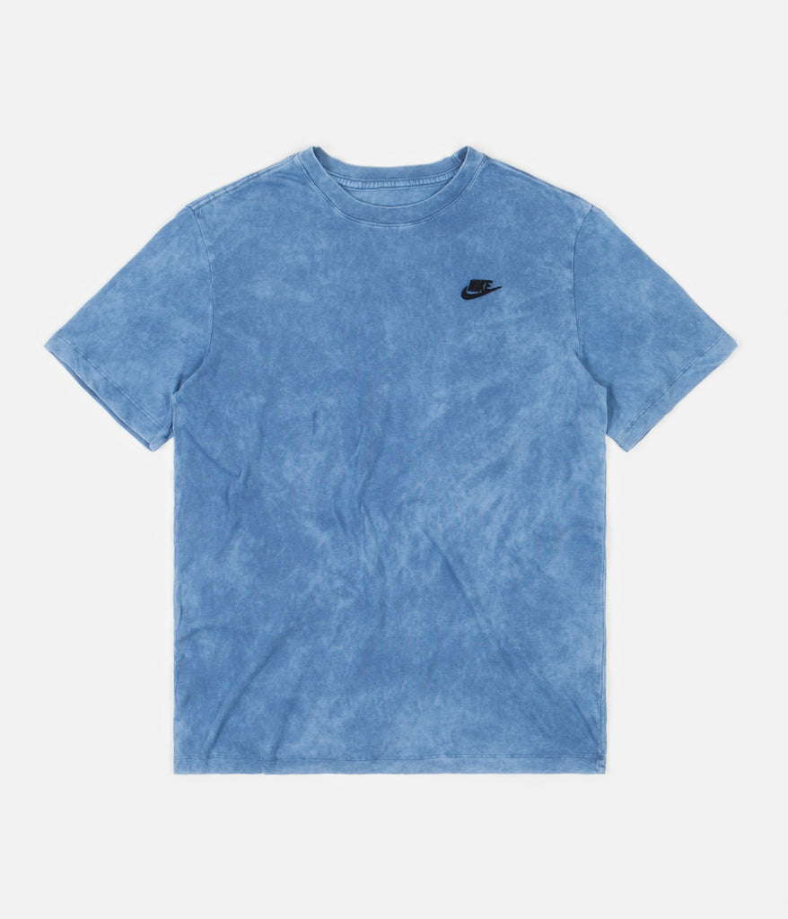 stone blue nike shirt