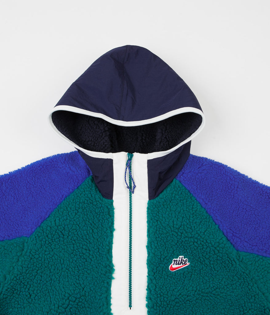 nike sportswear half zip winter hoodie