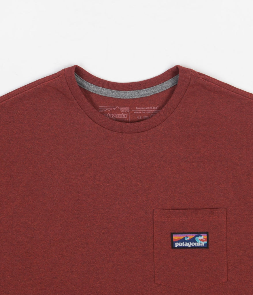 patagonia red t shirt