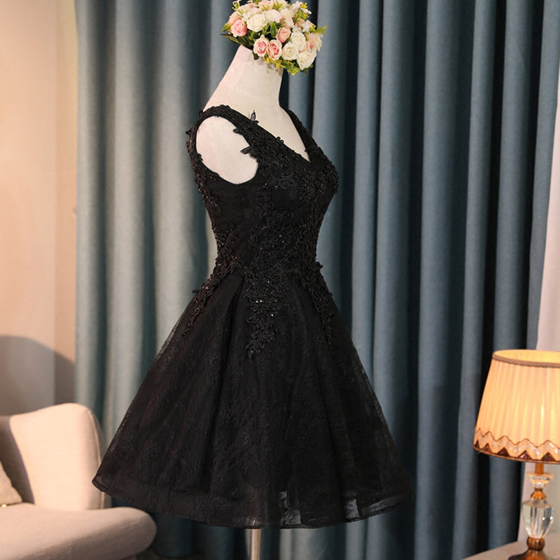 classic black gown