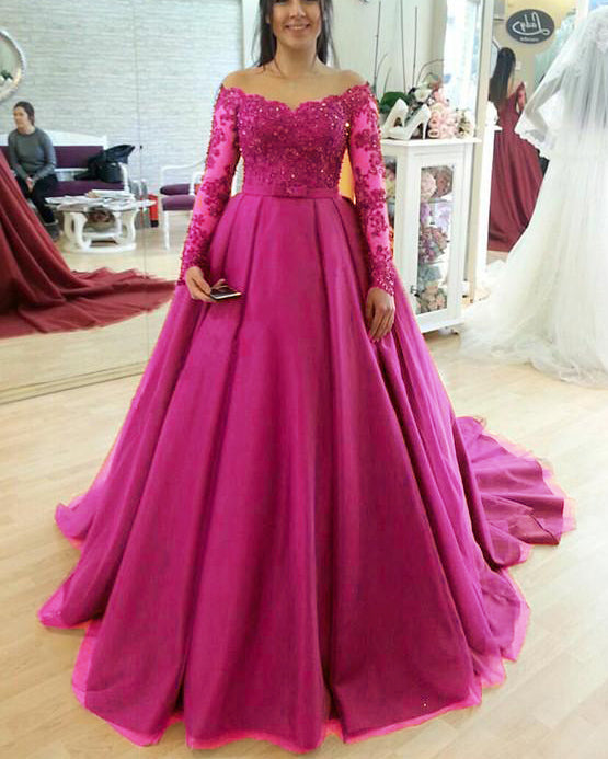 royal blue and pink wedding dresses