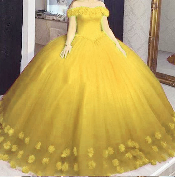 yellow dresses for sweet 16