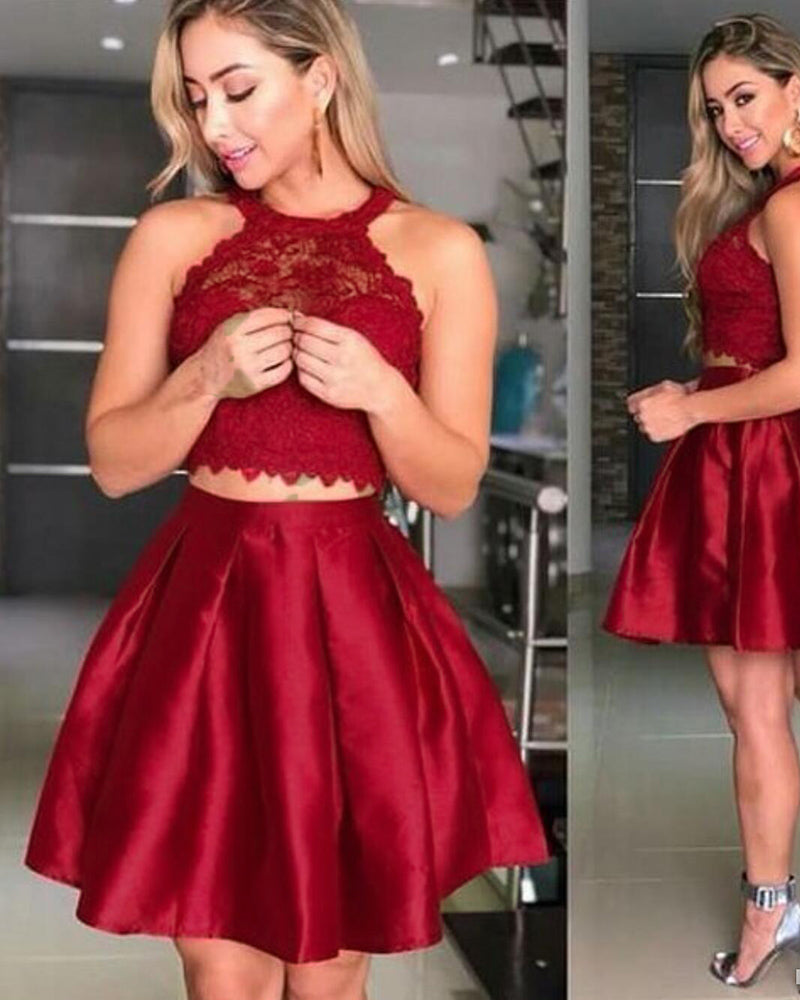 red short quinceanera dresses