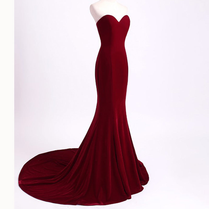 winter evening gown