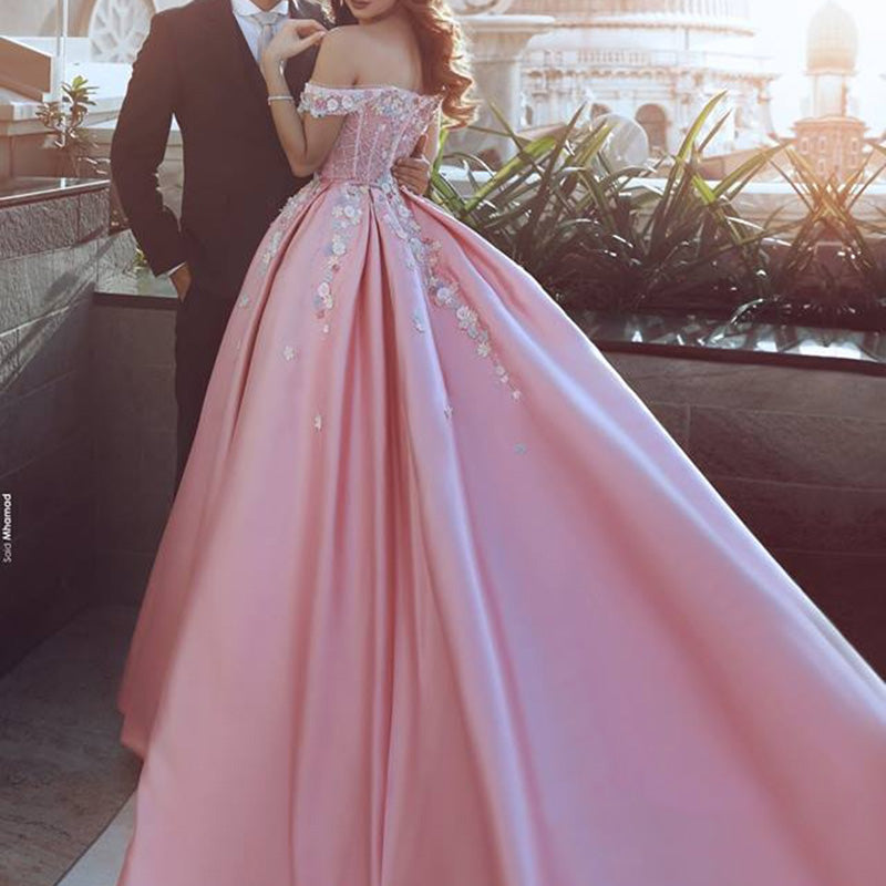 long gown for wedding reception