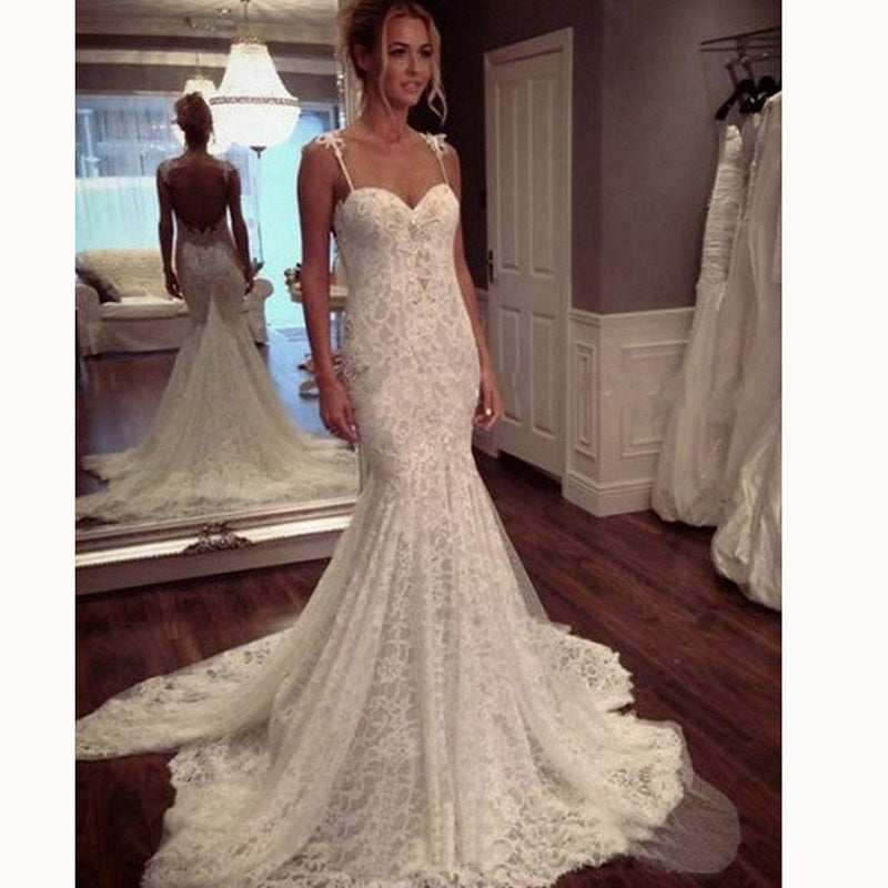 sexy but classy wedding dress