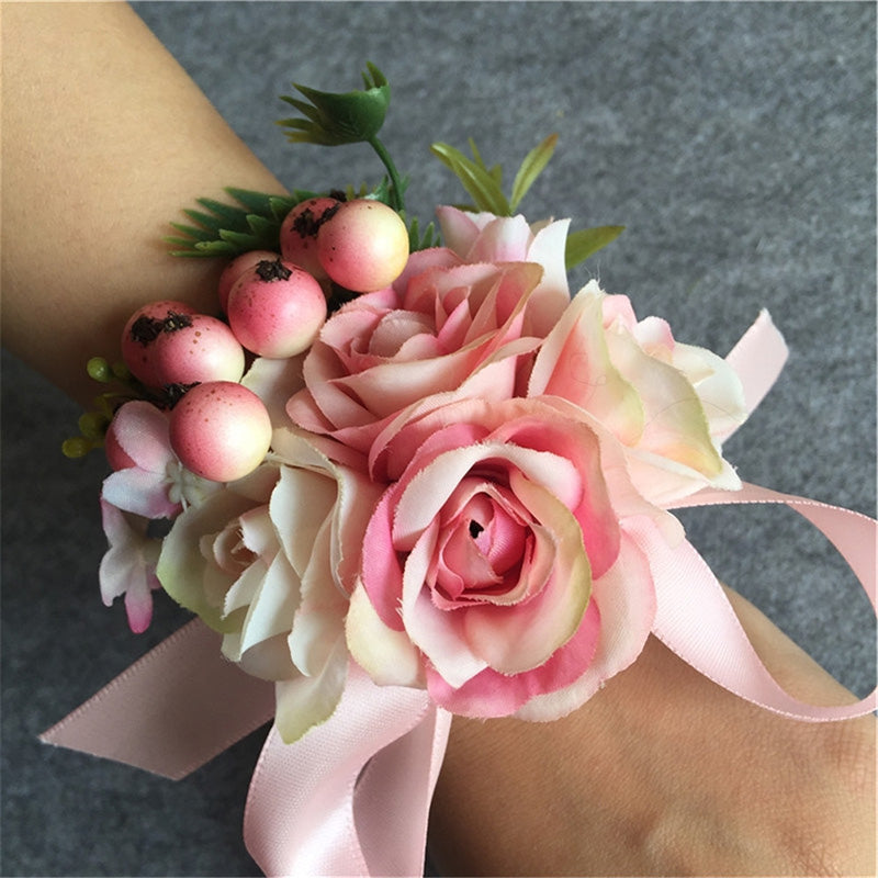 artificial flower corsage