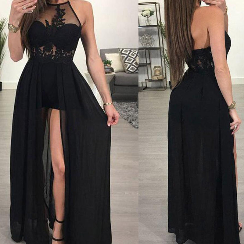 gorgeous black gown