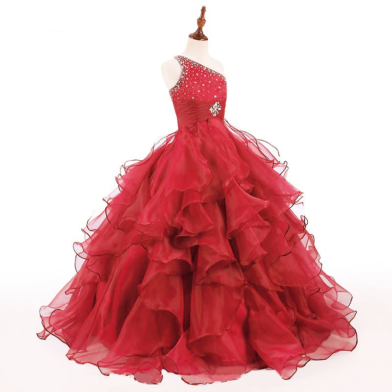 little girl pageant ball gowns