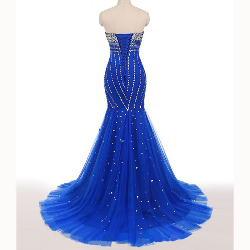 royal blue pageant gowns