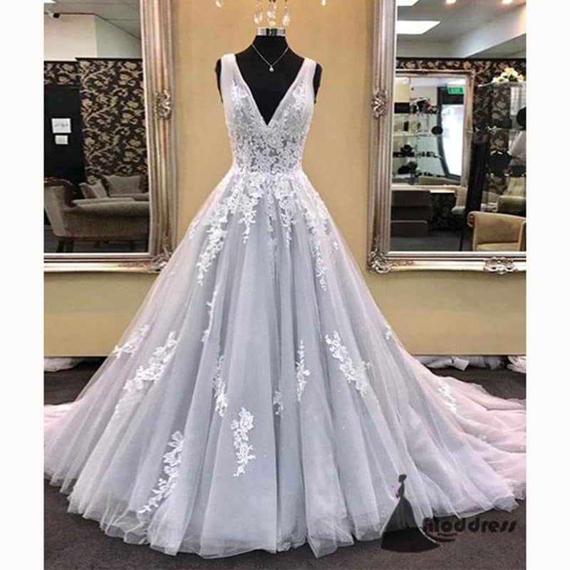 long grey prom dresses