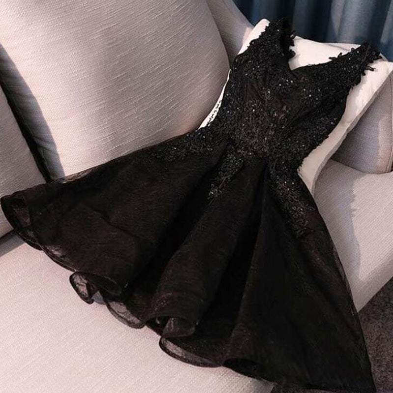 short black semi formal dresses