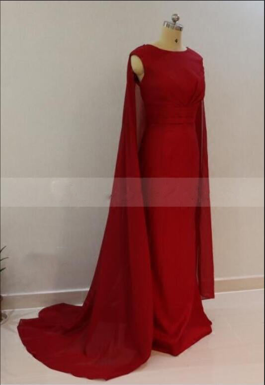 maroon long gown