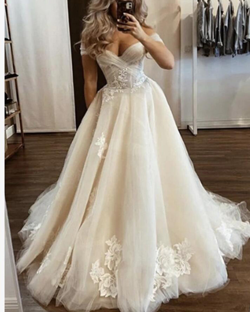 off white color gown