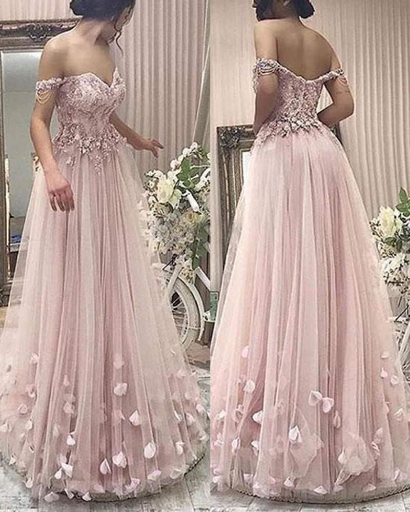 pink dress elegant