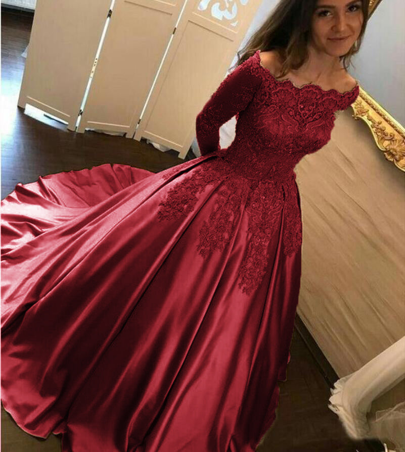 long gown for wedding reception