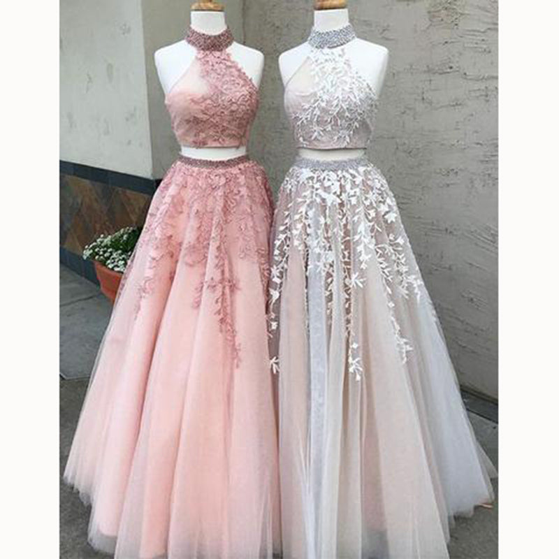 girls pink prom dresses