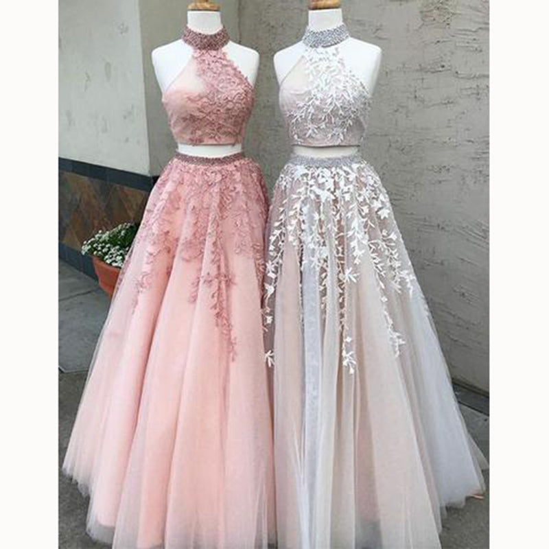 blush pink evening gowns