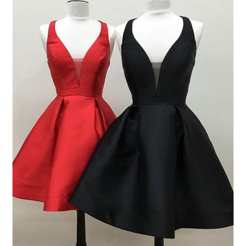 red and black dress for girls