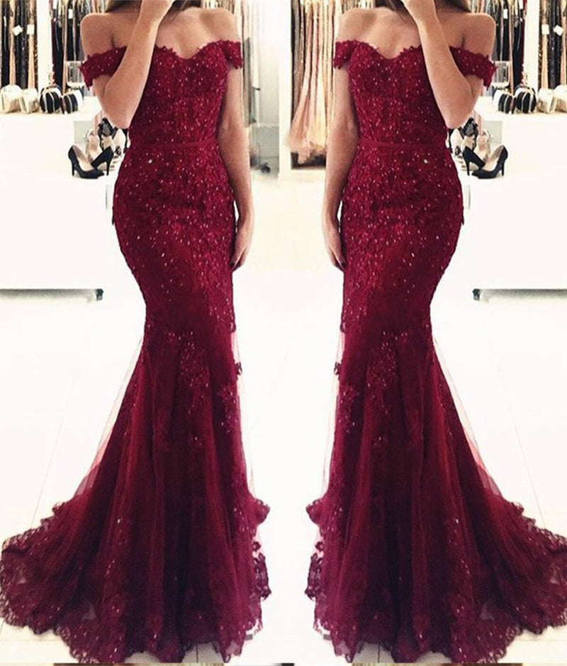 dark colored prom dresses