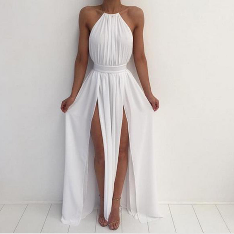 white dress summer