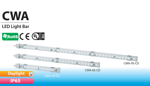 PATLITE SIGNALFX CWA IP65 LED Lighting for CNC, Food & Beverage, Cabinets Industrial Retail Commercial vision inspection