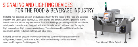 Patlite Signalfx Australia Vision Inspection Food and Beverage Processing IP rated LED Lighting LS7