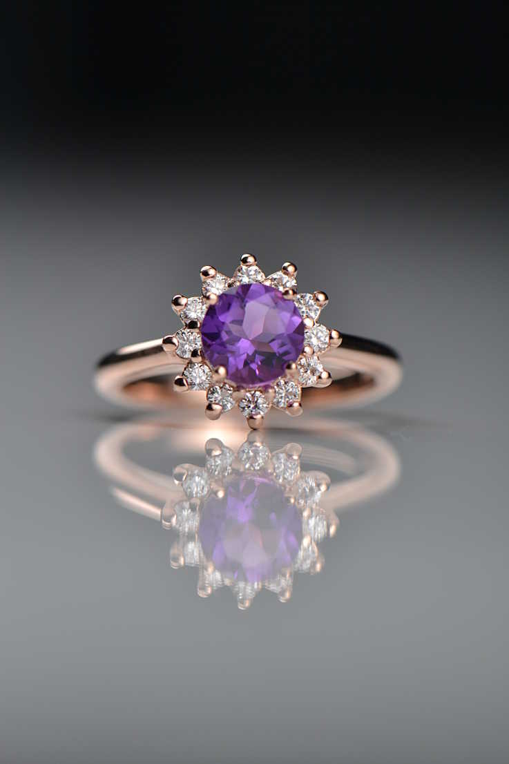 amethyst-diamond-flower-ring