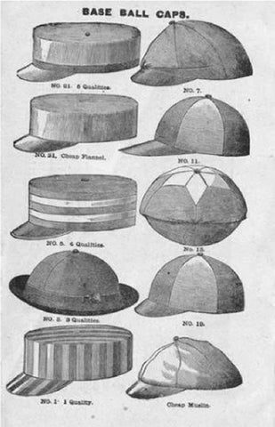 Evolución gorras de baseball