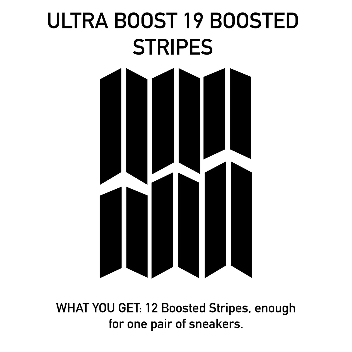 adidas ultra boost stripe stickers