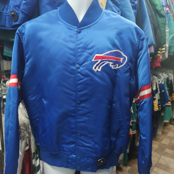 Vintage 80s BUFFALO BILLS NFL Chalk Line Nylon Jacket XXL – XL3