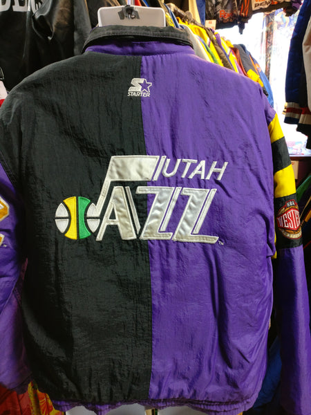 utah jazz starter jacket