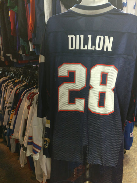 Vtg #28 COREY DILLON NE Patriots NFL Reebok 2XL (Deadstock) – XL3 VINTAGE CLOTHING