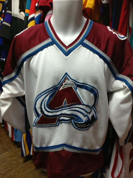 vintage colorado avalanche jersey