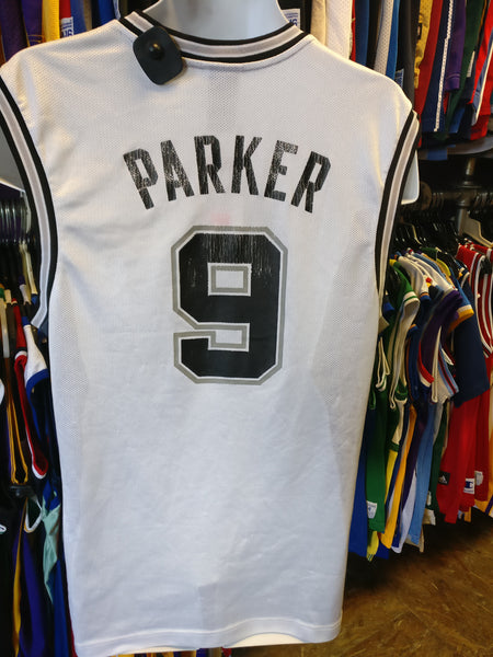 Tenslotte Eigenaardig Leeg de prullenbak Vintage #9 TONY PARKER San Antonio Spurs NBA Reebok Jersey M – XL3 VINTAGE  CLOTHING