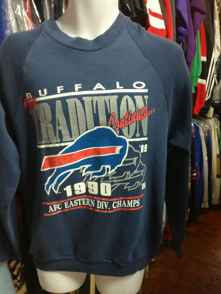 Vintage NFL (Lee) - Buffalo Bills Embroidered Crew Neck Sweatshirt 1990s  Large – Vintage Club Clothing