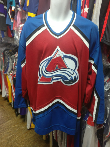 vintage colorado avalanche jersey