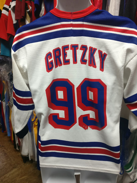 gretzky rangers jersey