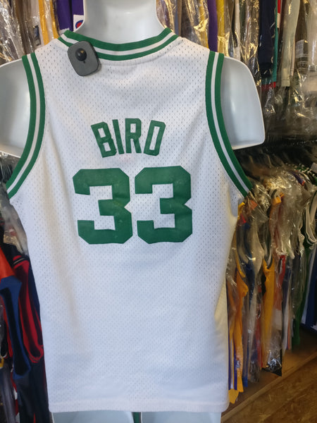 Vintage #33 LARRY BIRD Boston NBA Adidas Authentic Jersey YL – VINTAGE CLOTHING