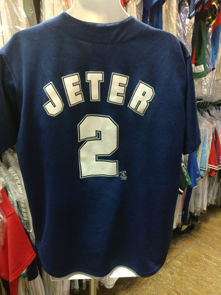 derek jeter blue jersey