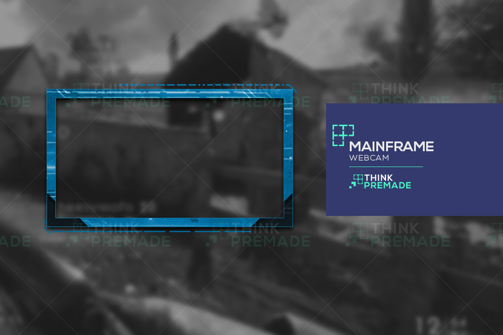 Twitch Webcam Overlay - Mainframe