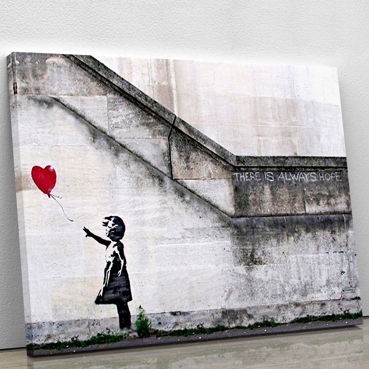 Banksy There is Always Hope Canvas Print & Poster Canvas Art Rocks