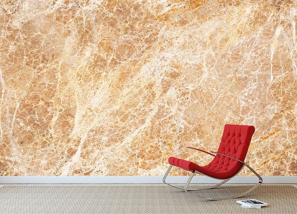 Warm Colored Natural Marble Wall Mural Wallpaper Canvas Art Rocks Canvas Art Rocks Us 5944