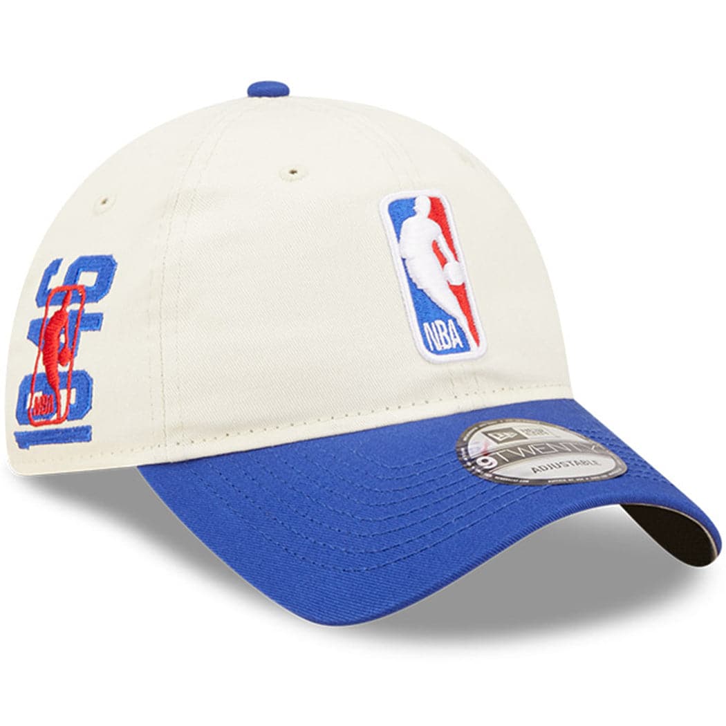 NBA Logoman New Era NBA 2022 Draft 9TWENTY Strapback Hat Cream US