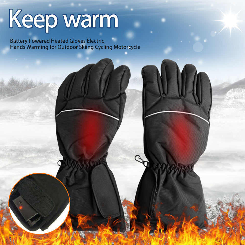 funny feng Heated Gloves,Rechargeable Electric Battery Heated Gloves for Men Women Outdoor Hiking Skiing Camping Cycling Motorcycling Warm Winter Gloves,Cold Weather Thermal Gloves Hand Warmer