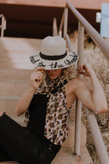 TwoBakedBuns Sequins Panama Hat x Bad to the Blonde