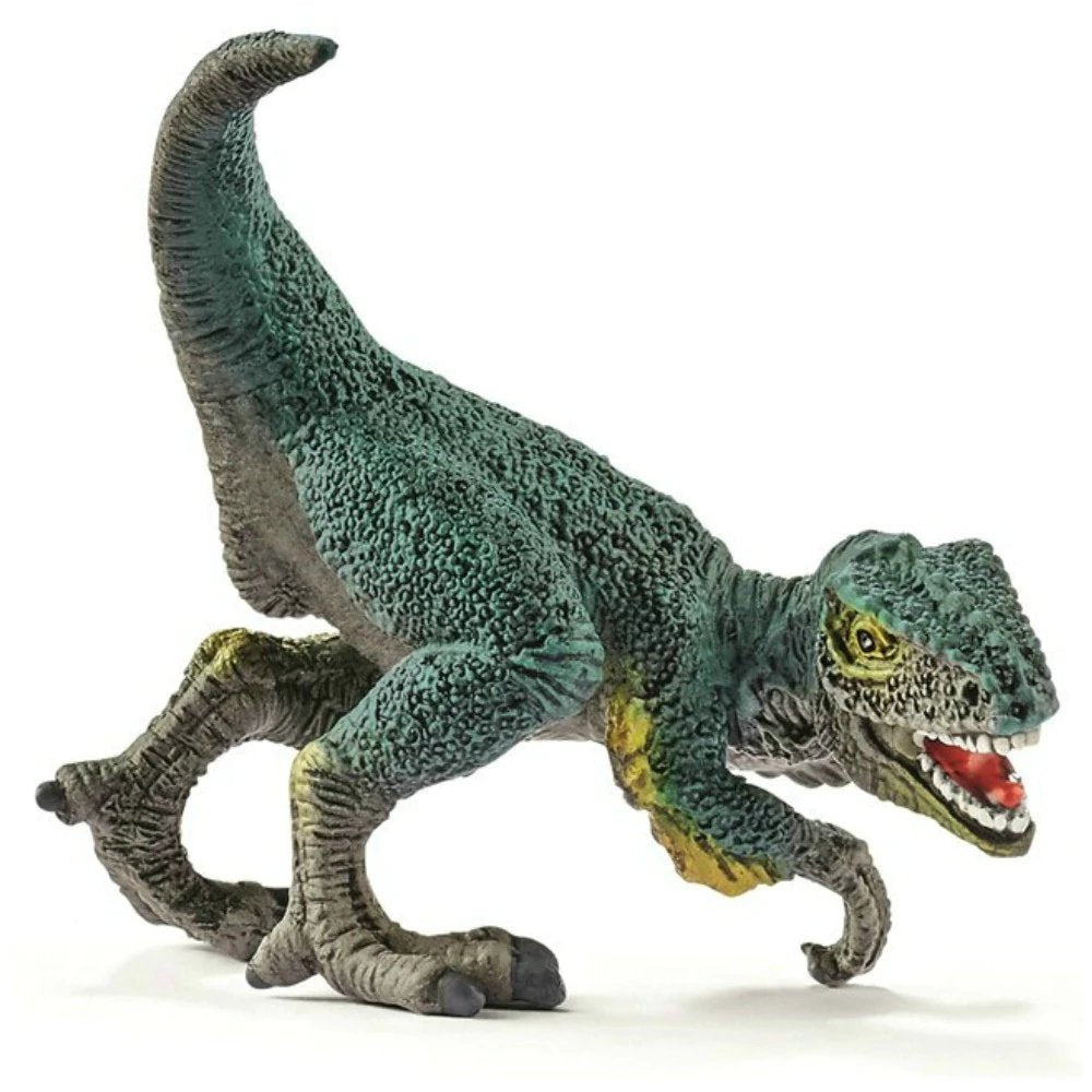 MINI VELOCIRAPTOR dinosauro in resina SCHLEICH 14598 JURASSIC WORLD 