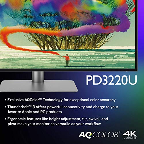Buy BenQ PD3220U 32 inch 4K UHD IPS Monitor | HDR | AQCOLOR for